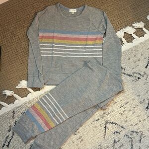 PJ Savage Girls Lightweight Sweat Set